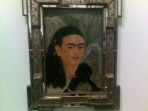 Auto retrato, Frida Kahlo, MoMA, NYC.