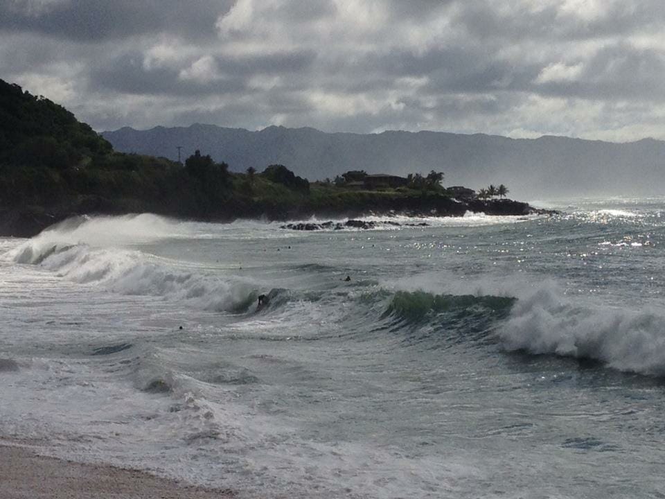 Waimea Bay Beach.