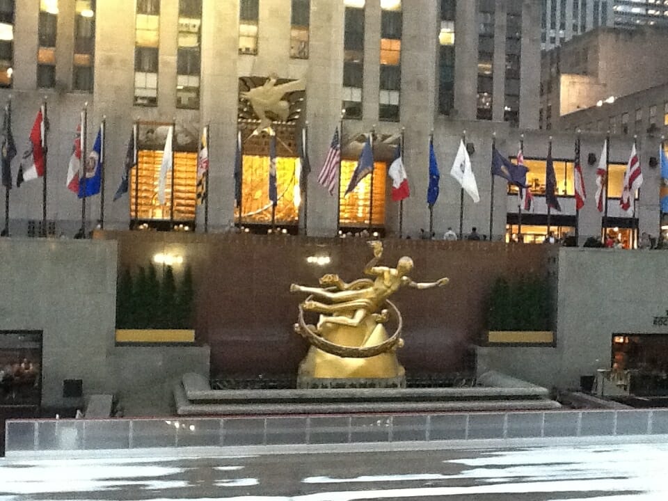 Rockefeller Center.