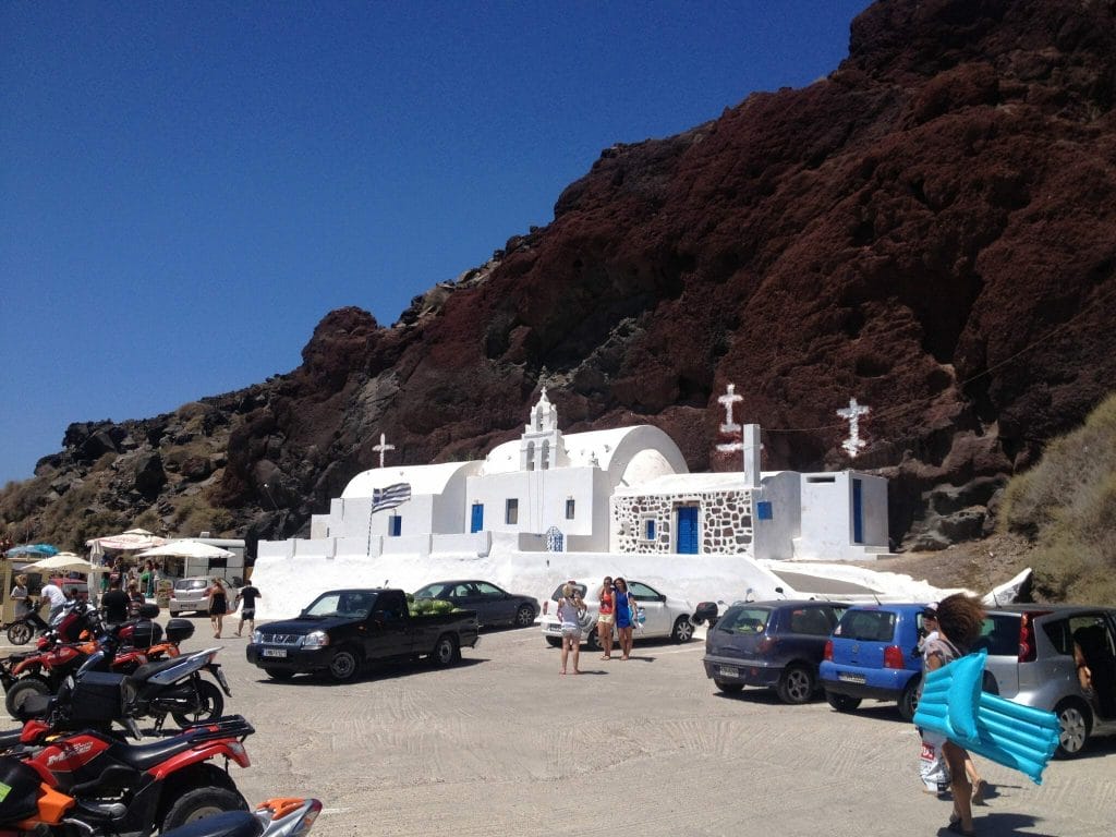 fazer em Santorini