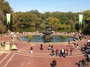 Uma da partes mais bonitas do Central Park, NYC.