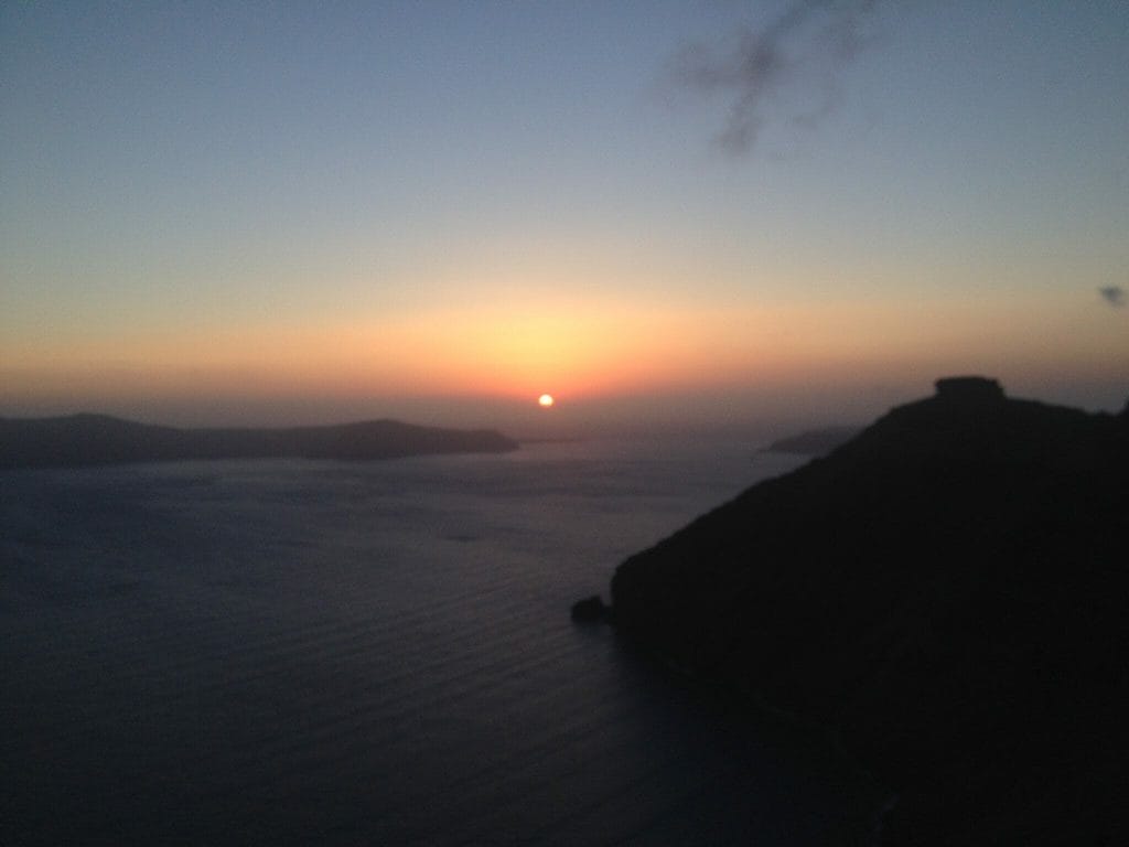 fazer em Santorini