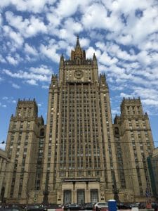 One of the 7 Sisters buildings, Moscow.