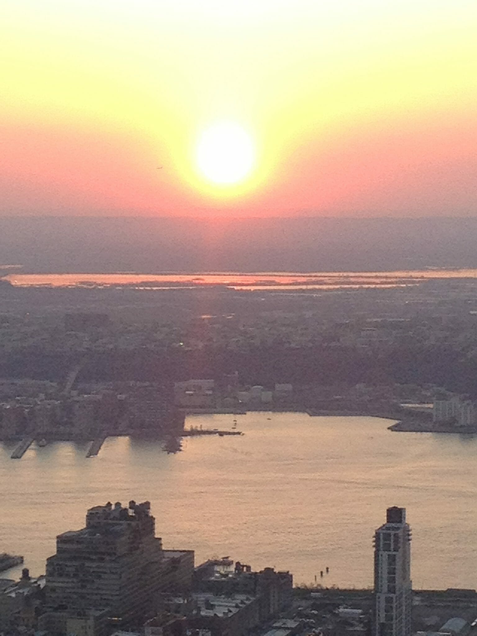 Sunset from the ESB.