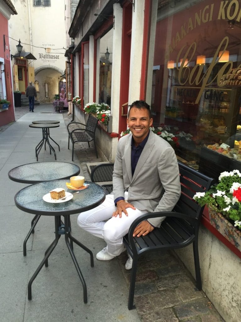 Coffee place in old town, Tallinn