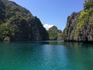 Dentro de la Gran Laguna, El Nido.