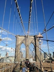 Ponte do Brooklyn, NYC.