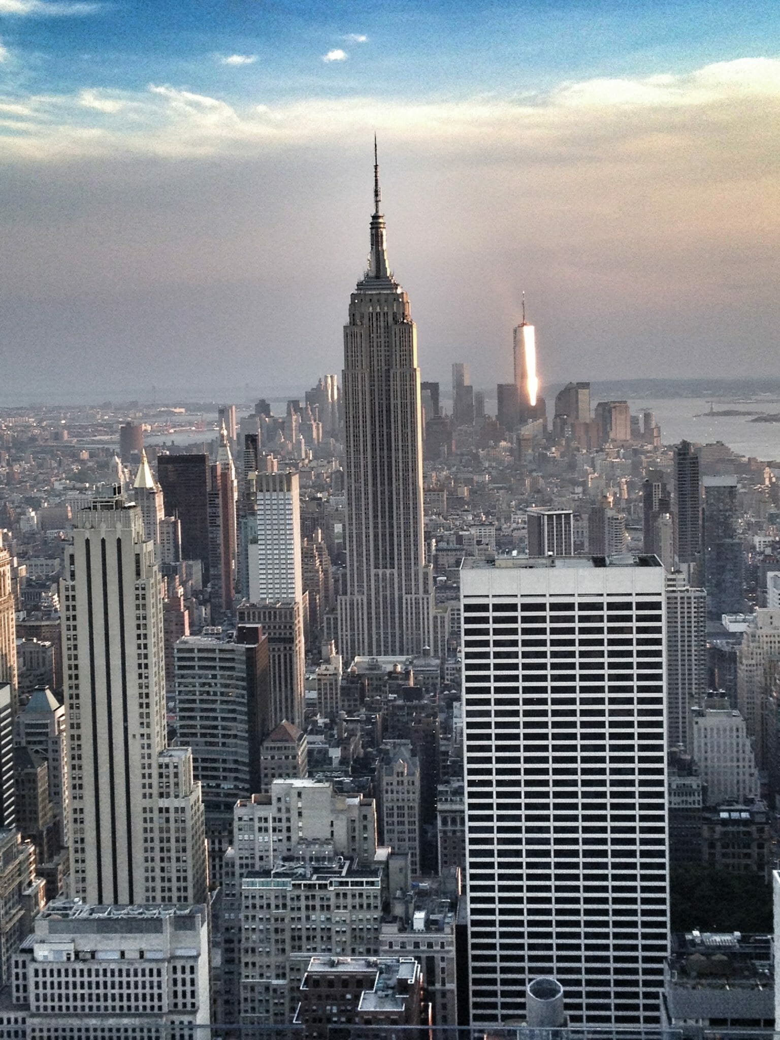 View from The Top of The Rock.