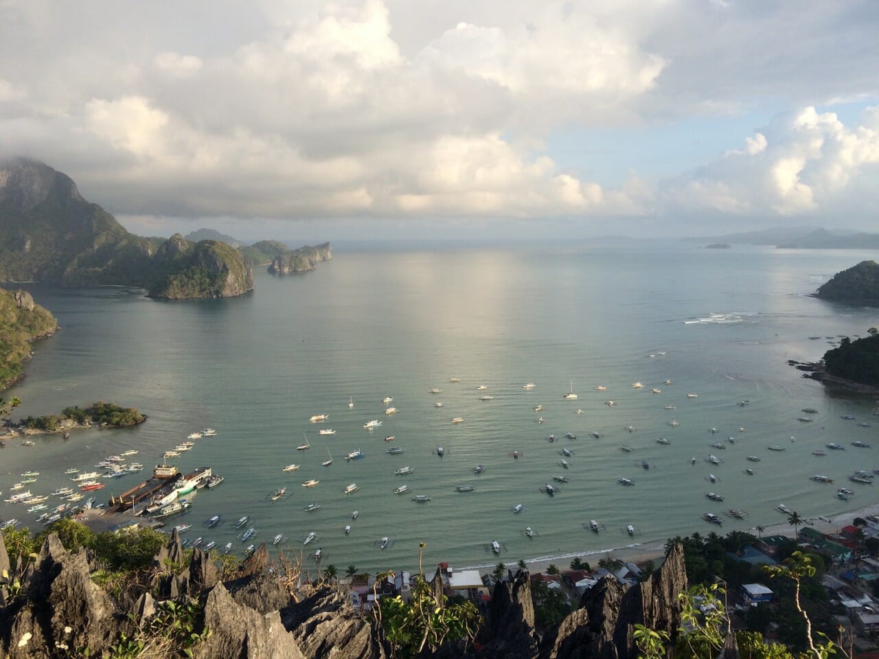 Bacuit Bay from Taraw Cliff