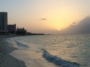 Entardecer en Paradise Island, Bahamas.