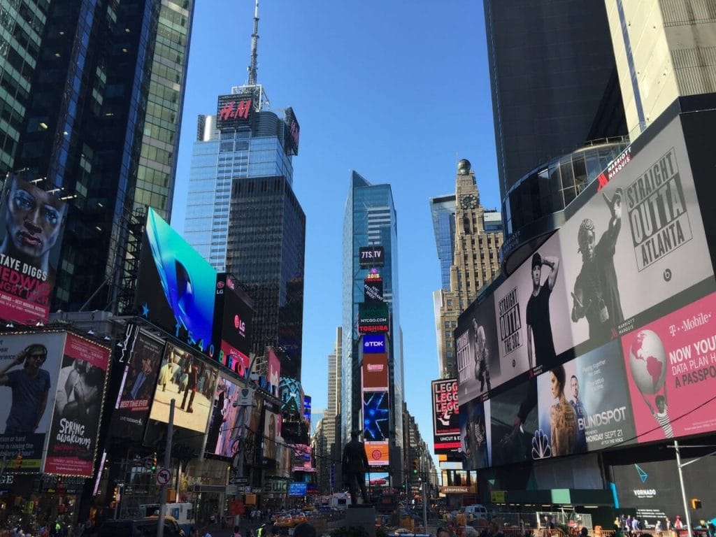 Times Square.