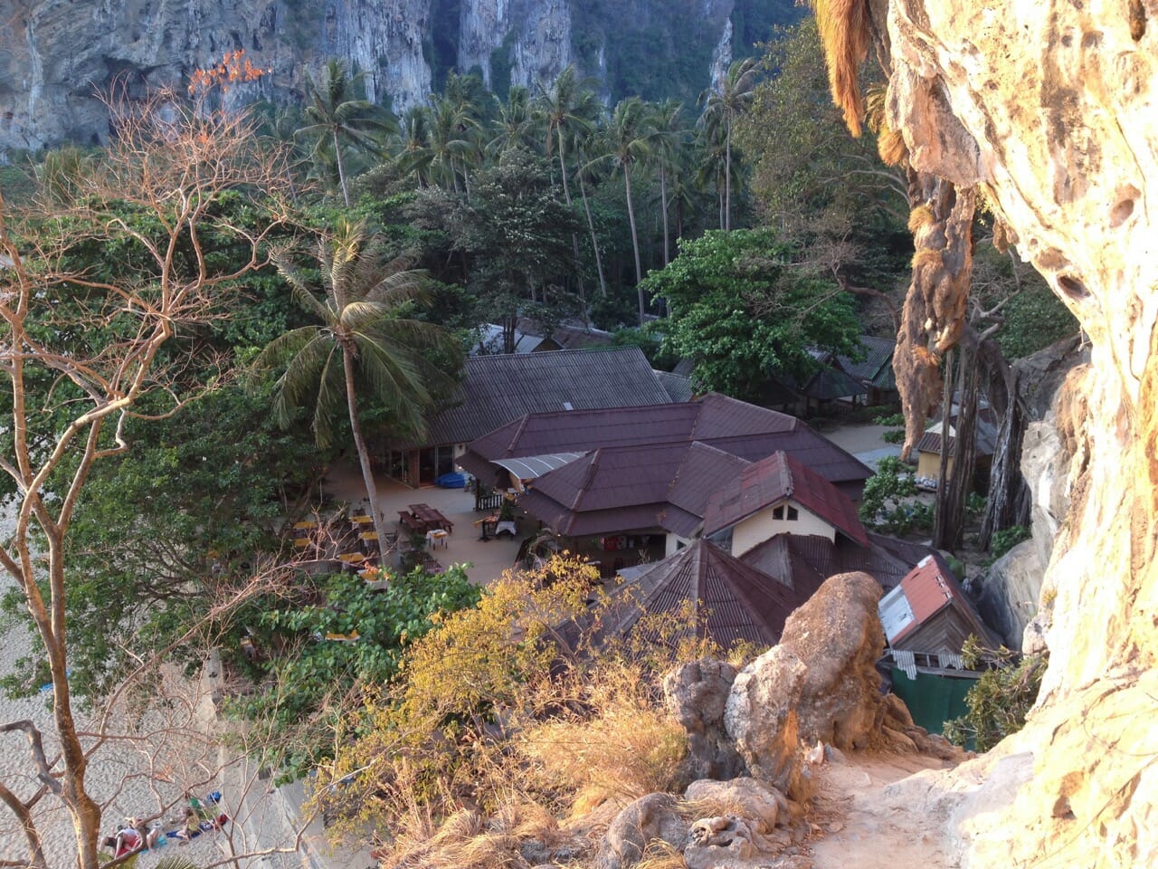 View point in Railay Beach West.
