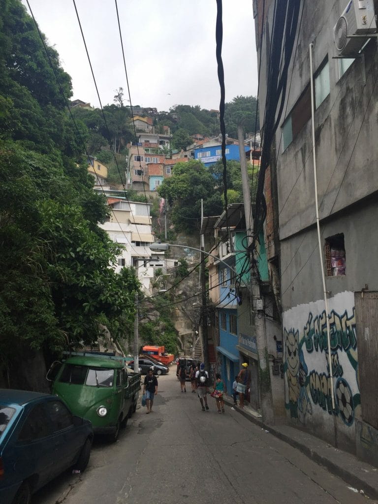 Morro Dois Irmãos hike. Vidigal Favela, Rio.