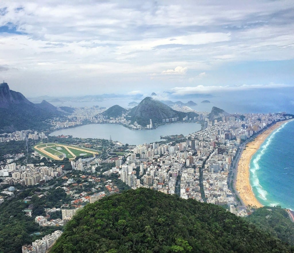 View from Morrow Dois Irmãos, Rio.