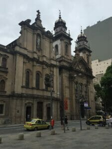 Igreja da Terceira Ordem do Carmo e Igreja do Carmo , downtown Rio.