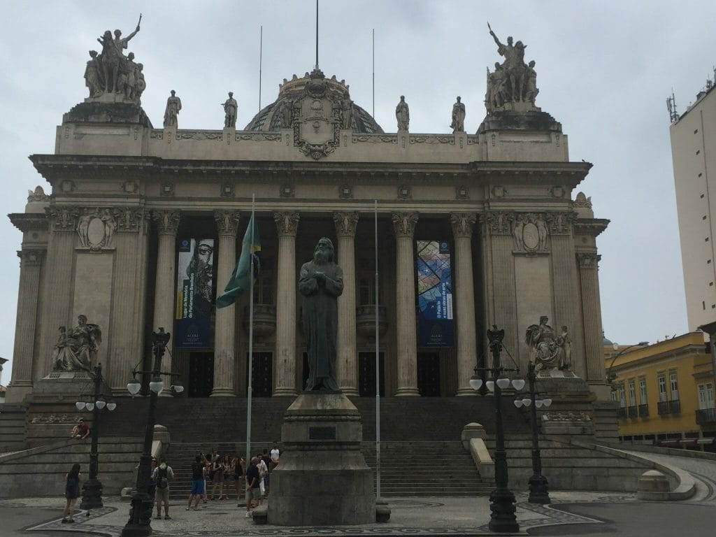 Palácio Tiradentes, downtown Rio.