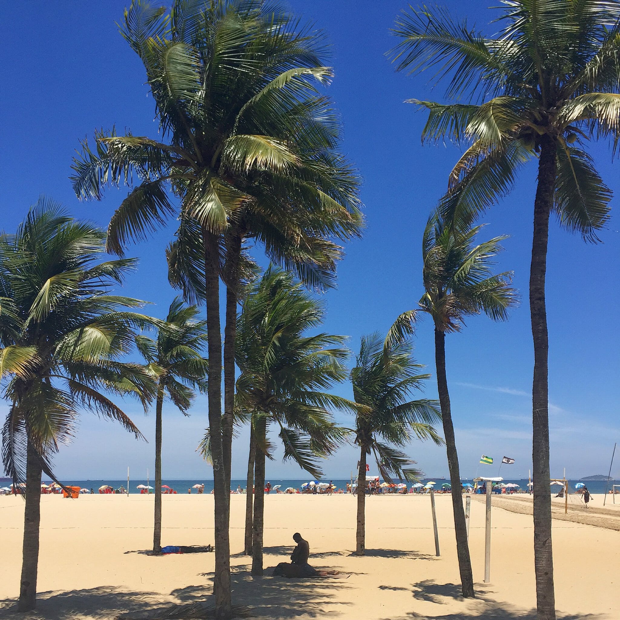 Copacabana Beach, Rio.