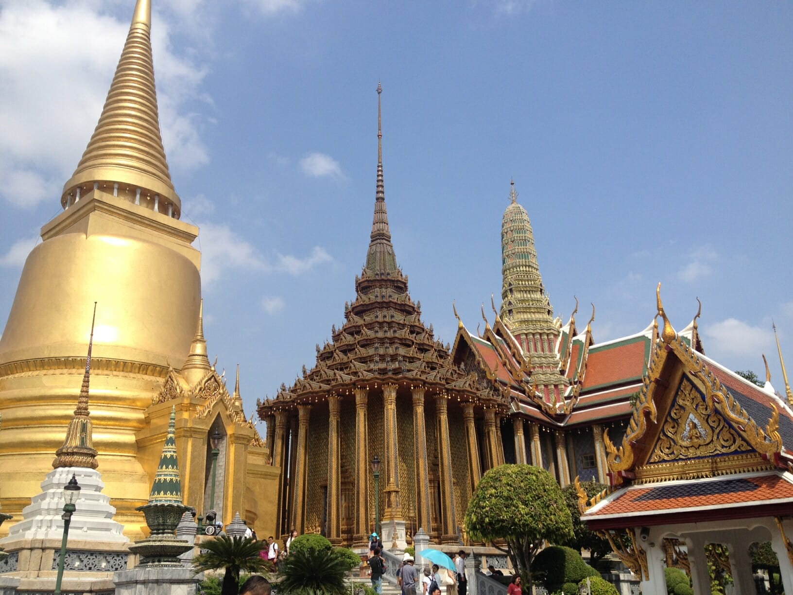El majestuoso Grand Palace, Bangkok.