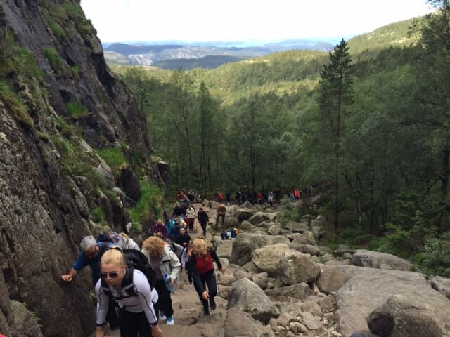 Hiking Preikestolen