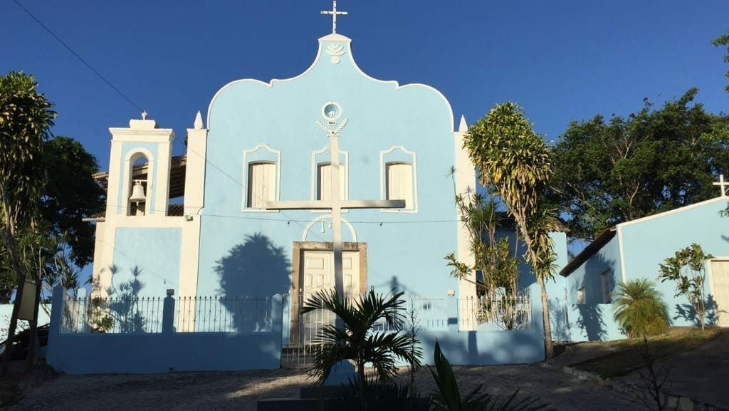The Church of the Divine Holy Sprit, Velha Boipeba, Boipeba Island, Bahia, Brazil
