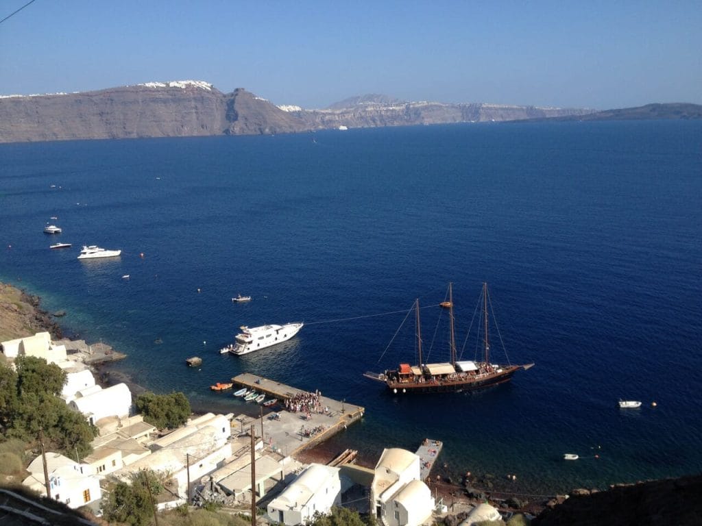 fazer em Santorini