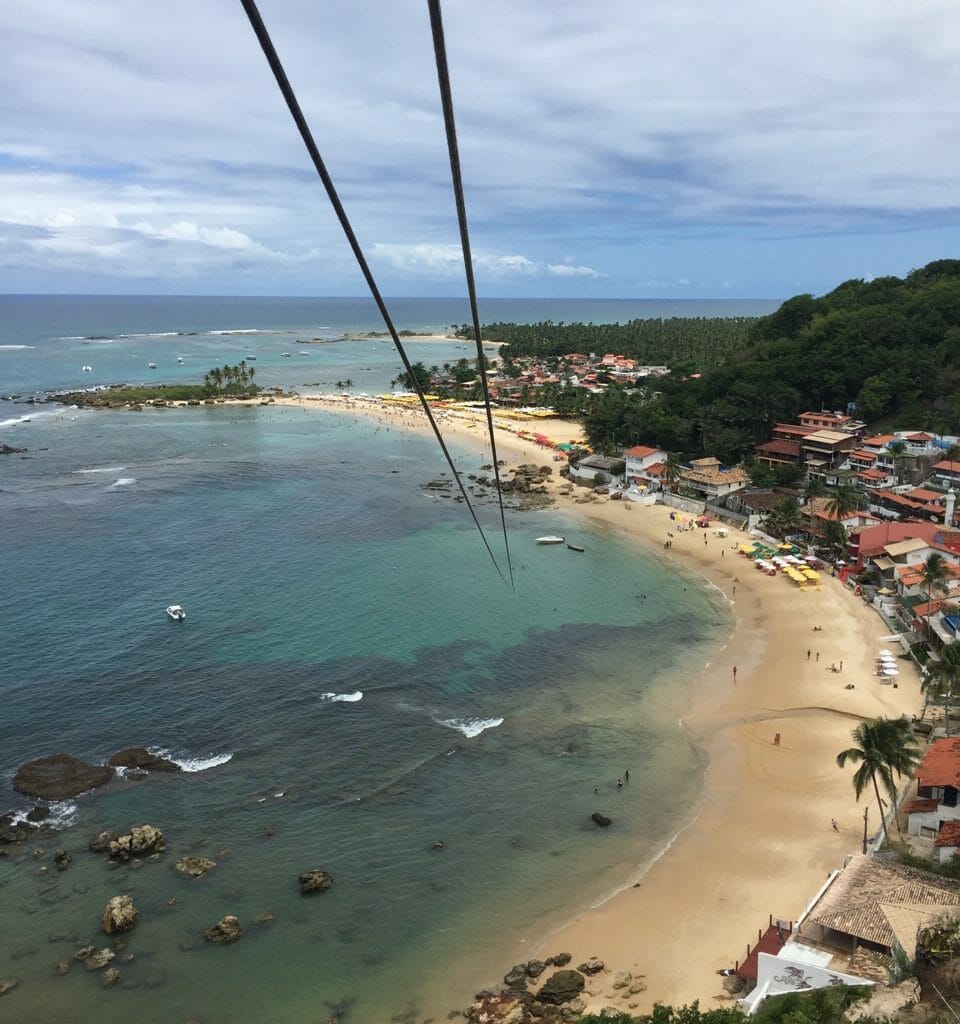 Morro de Sao Paulo Litoral Sul da Bahia