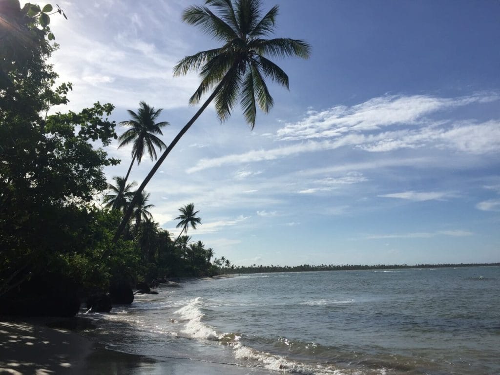 Praia de Tassimirim, Ilha de  Boipeba, Bahia, Brasil.