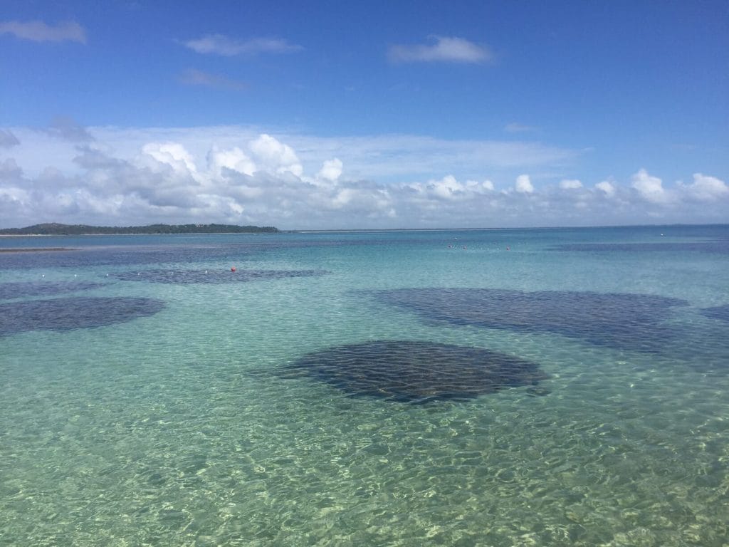 Piscinas naturales de Moreré, Isla de Boipeba, Bahia, Brasil