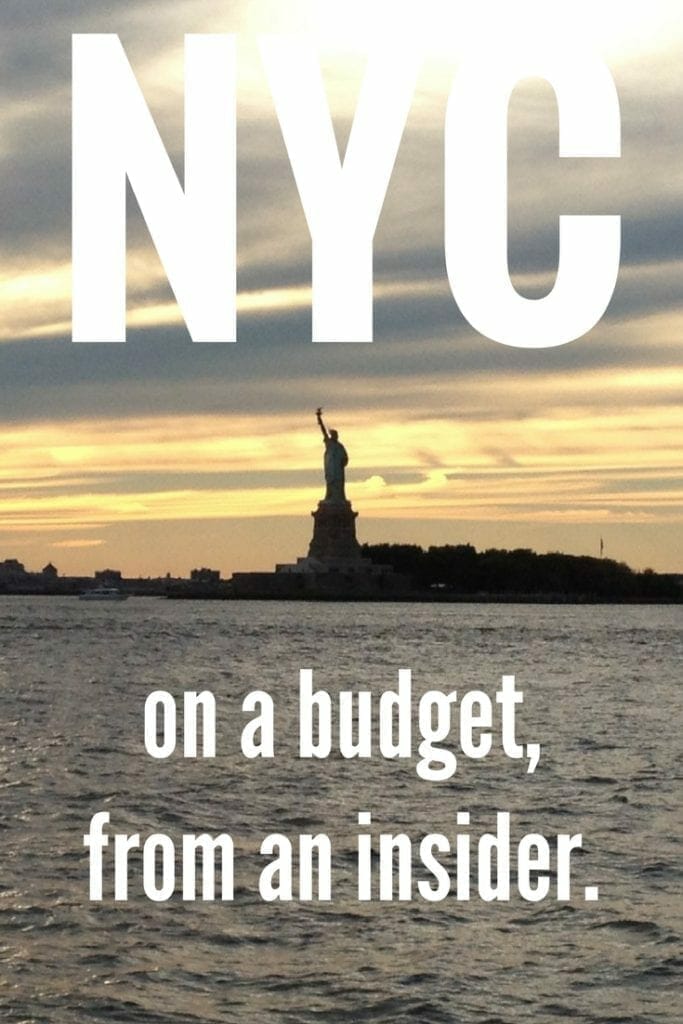 New York on a budget