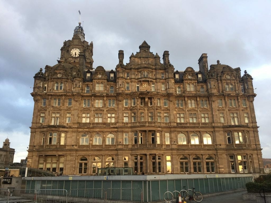 Balmoral Hotel, Edinburgh, Scotland