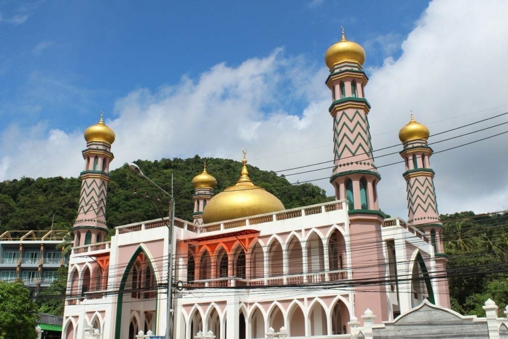 A beautiful mosque in Ao Nang, Thailand