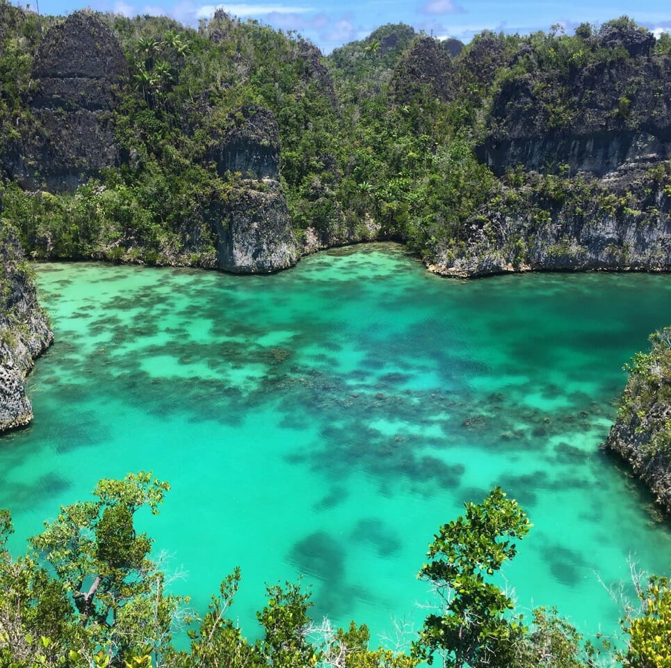 Lago Bintang, Raja Ampat, Indonésia