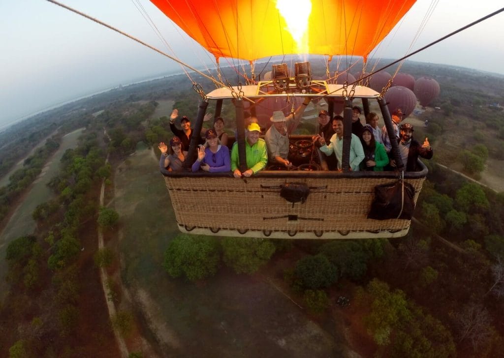 globo en bagan