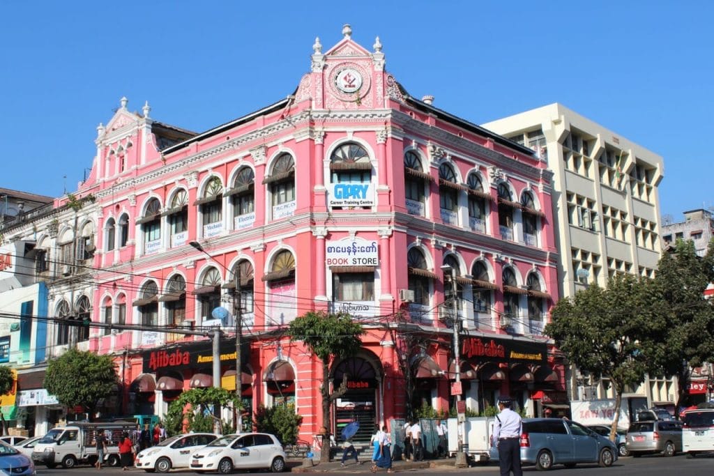 lugares de interés en Yangon 