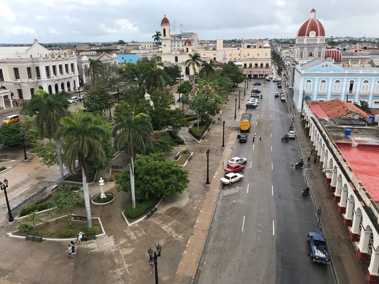 Plaza principal de Cienfuegos, Cuba