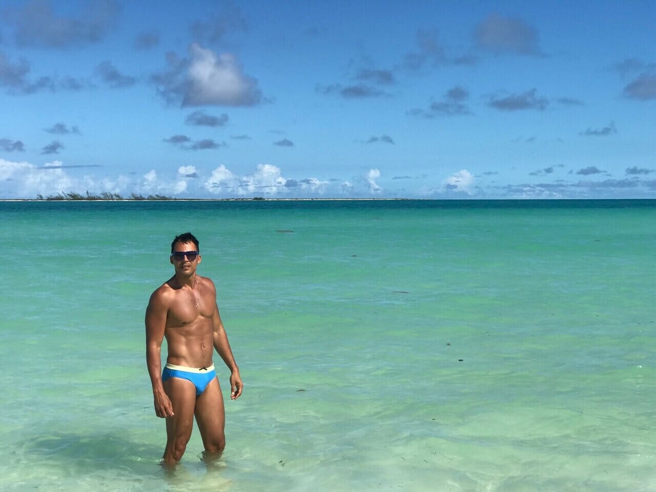 Playa Pilar, Cayo Guillermo, considerada la mejor y la más bonita playa de Cuba