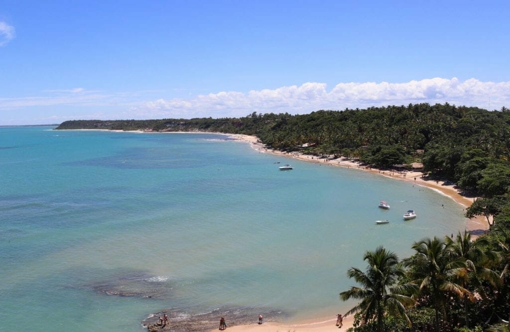 Praia do Espelho, Porto Seguro, Bahia South Coast, Brazil