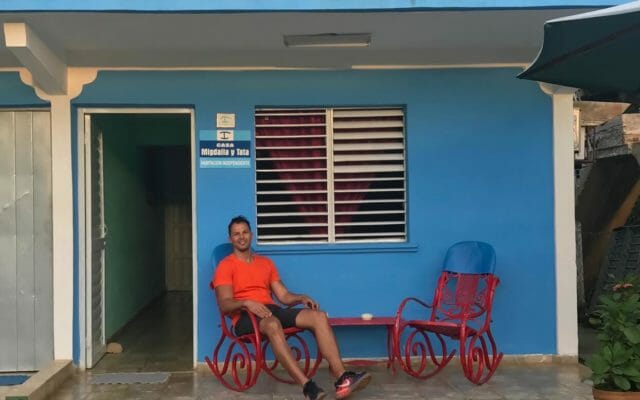 Casa particular in Viñales, Cuba.