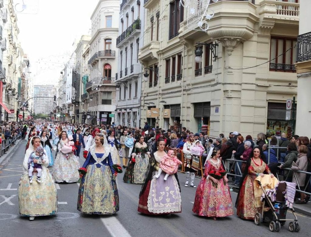 fallas in Valencia