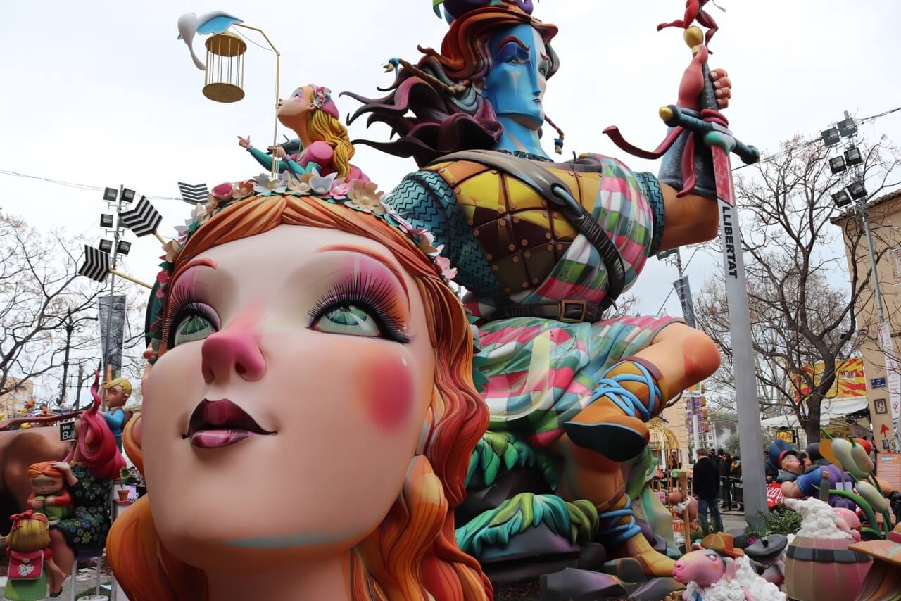 fallas in valencia