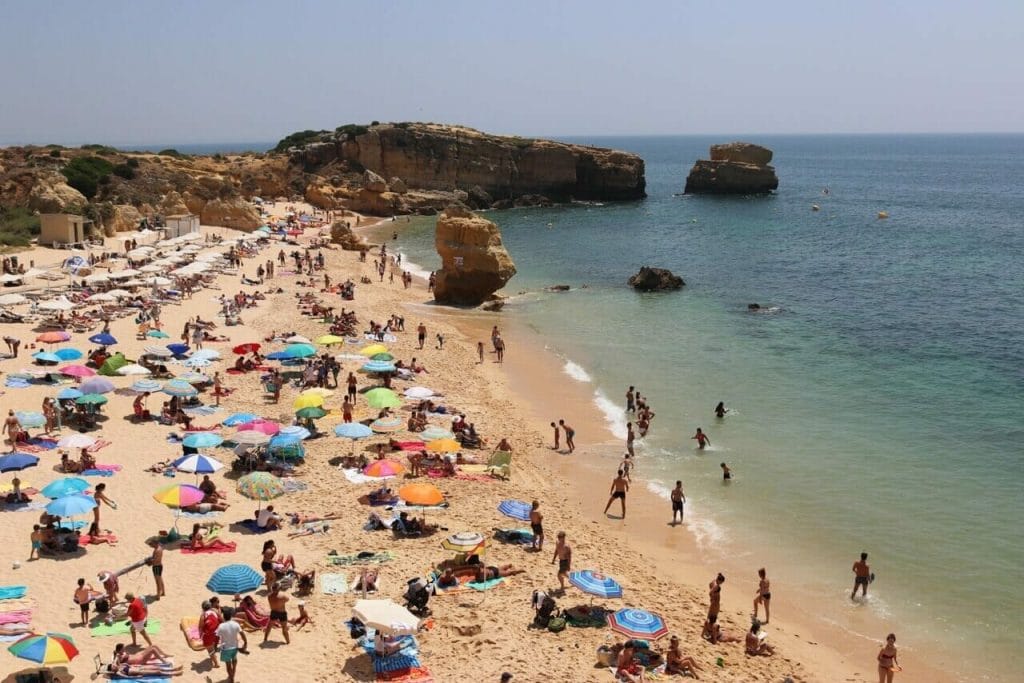 Praia de São Rafael, Albufeira, Portugal