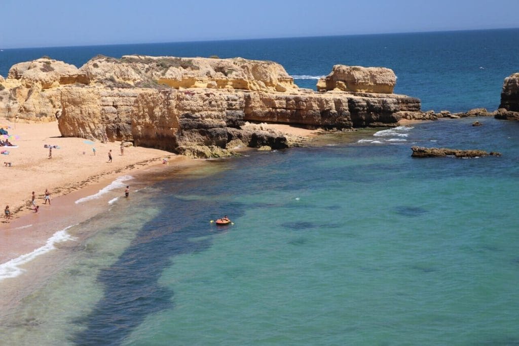 Castelo Beach, Albufeira, Portugal