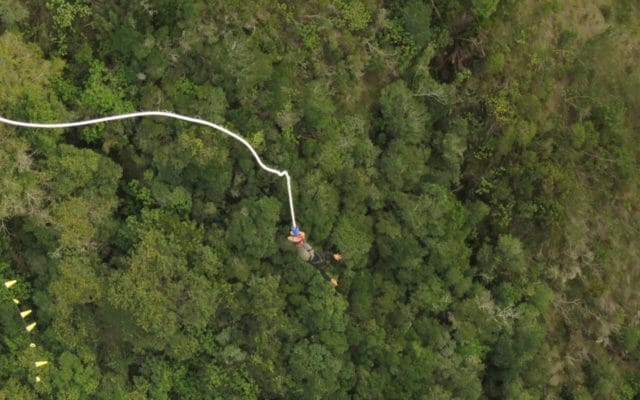 Jumping from Bloukrans Bridge, the highest bungy bridge in the world, was one of the scariest and most memorable experiences of my life!