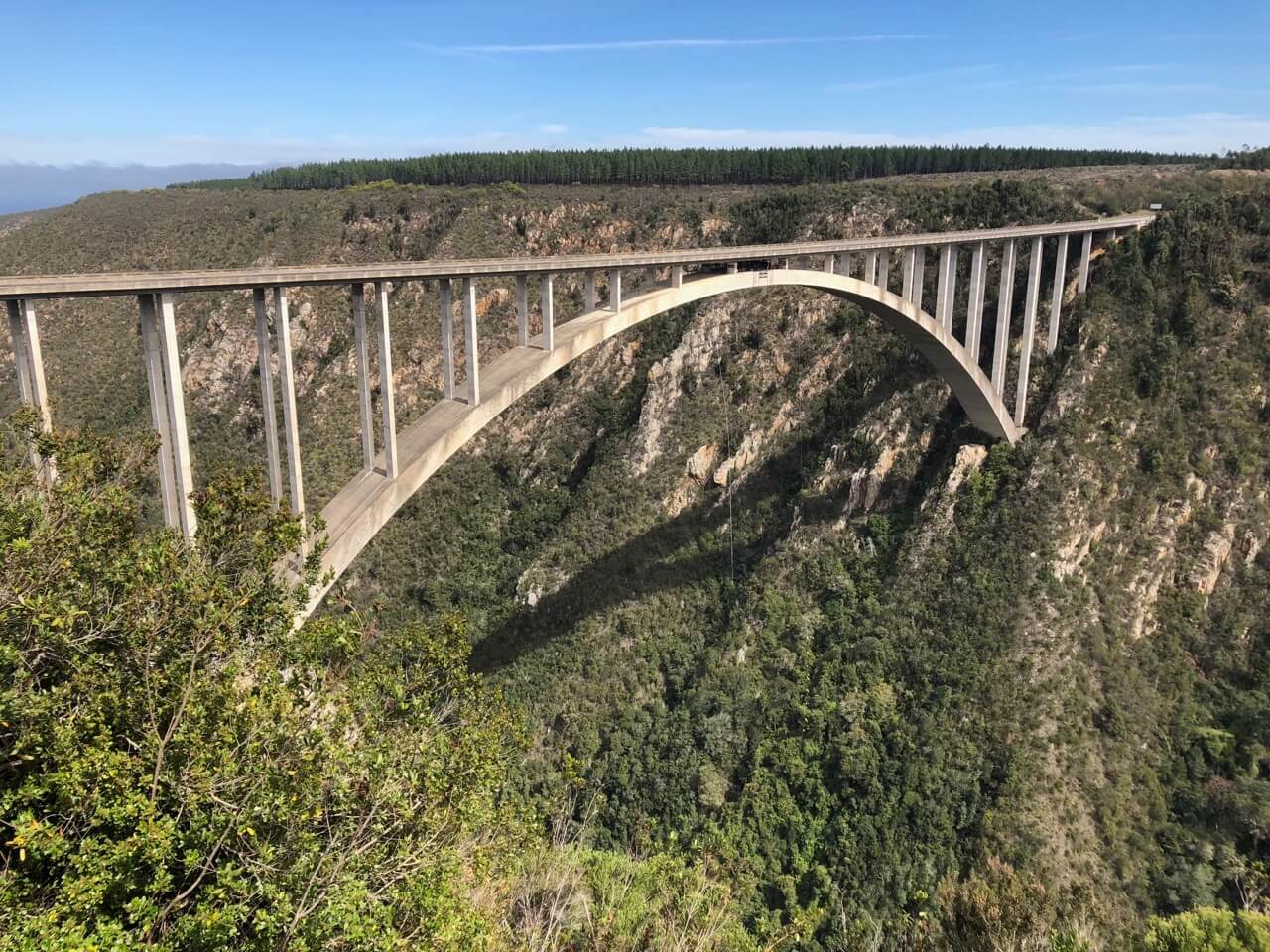 Puente Bloukrans, Sudáfrica