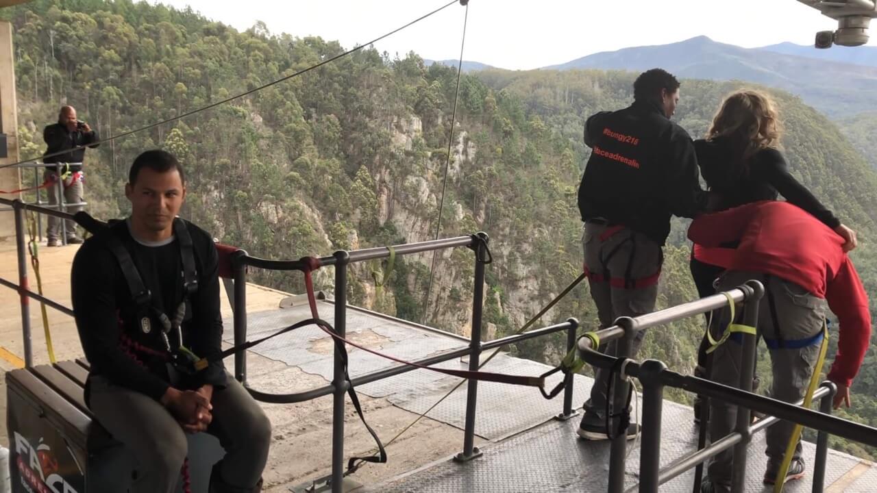 Bloukrans bridge bungee jump