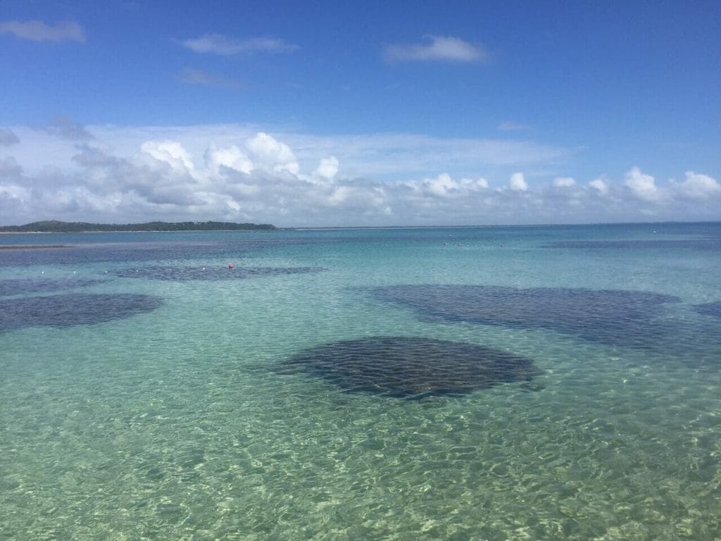 Natural pools of Moreré Beach, Boipeba, Bahia, Brazil