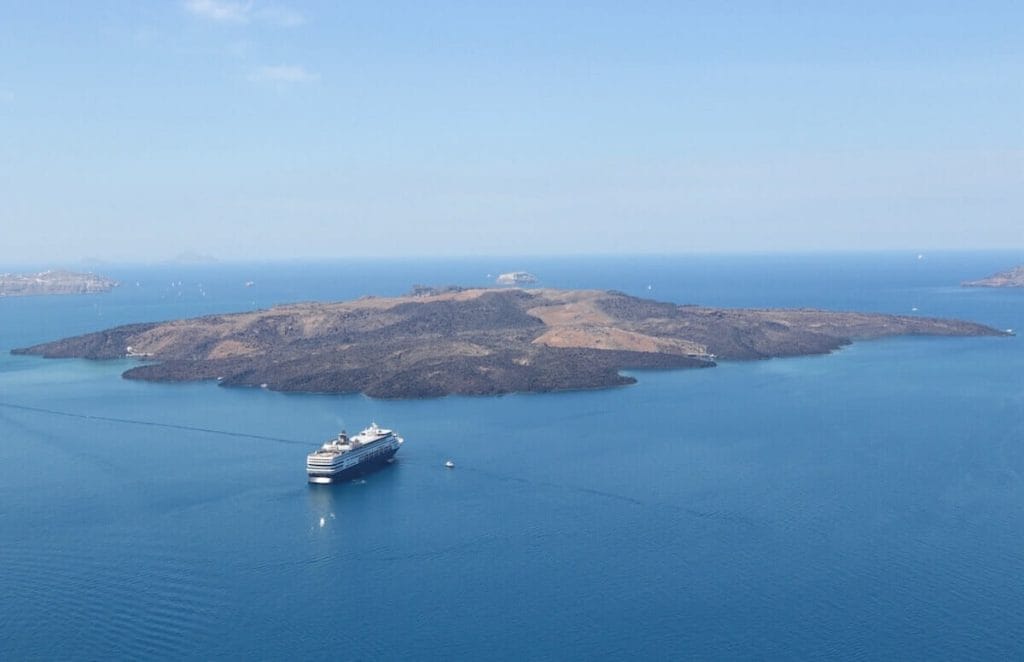 Como ir para Santorini