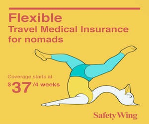 Safety Wing travel insurance