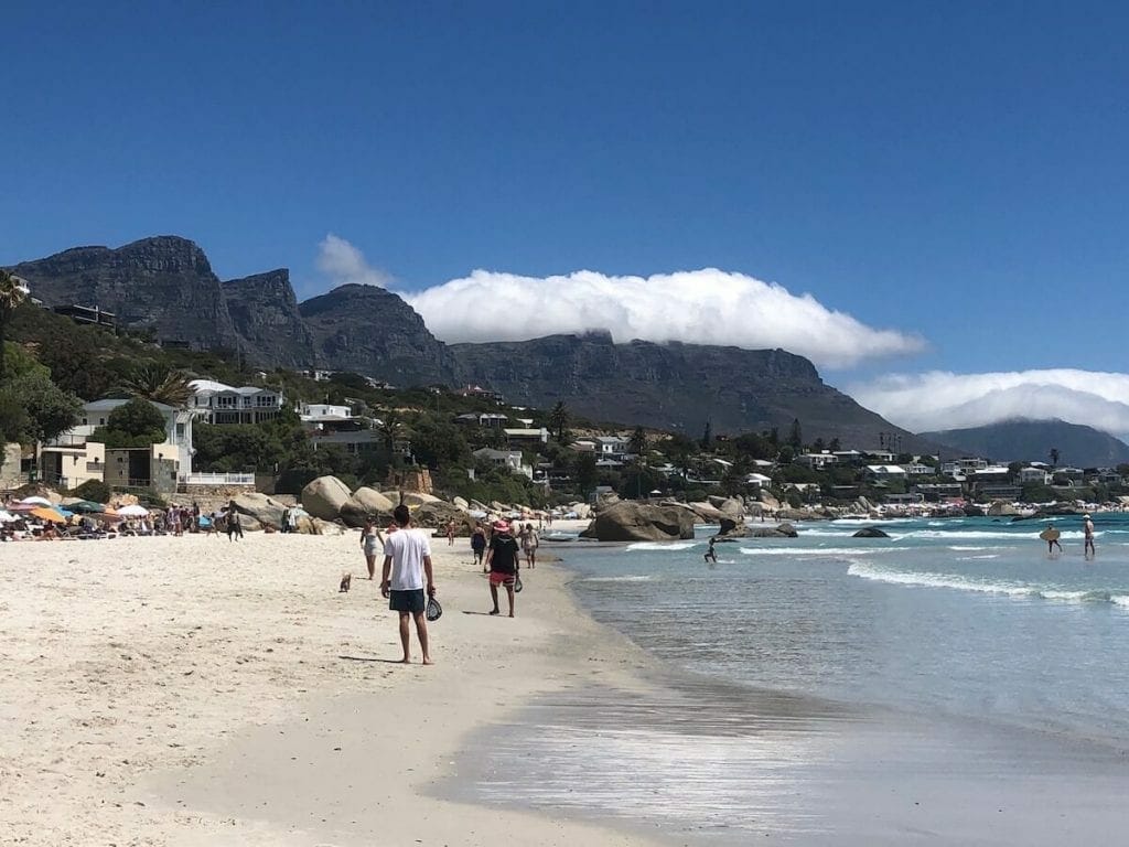 Clifton es una de las playas más bonitas de Ciudad del Cabo.