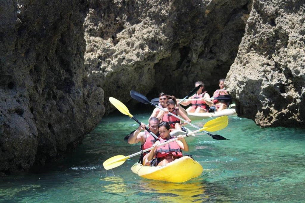 Kayaking Tour, Lagos, Algarve